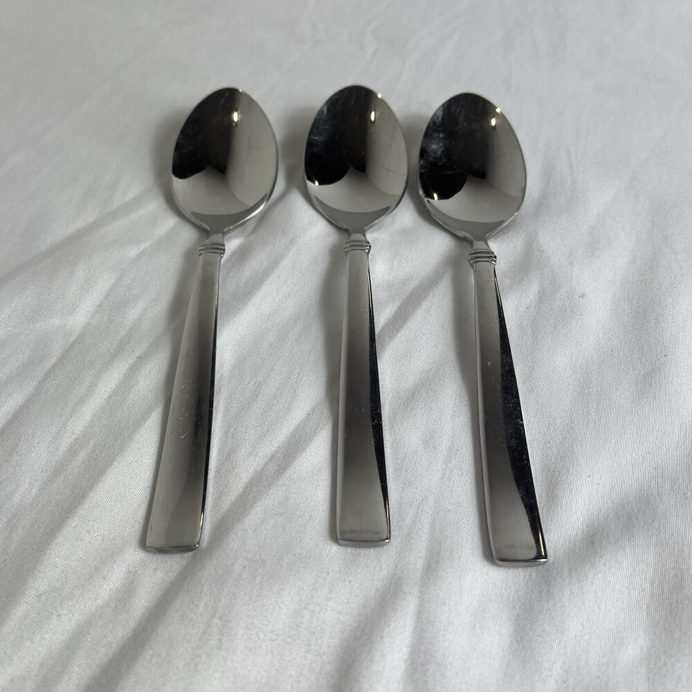 Reed & Barton Heritage Milton Desert Small Spoon Set Of 3 Stainless, China